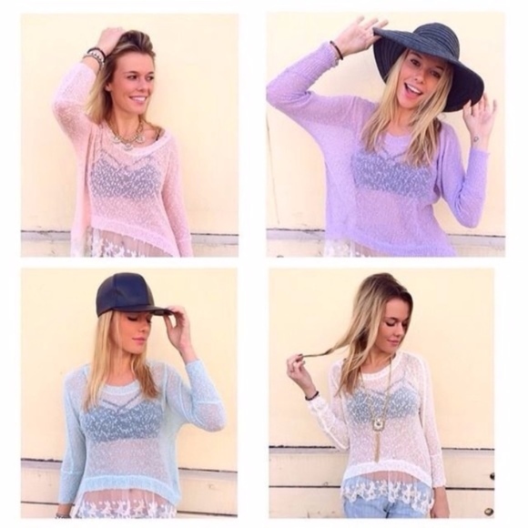 LF lace sweater - Picture 3 of 3